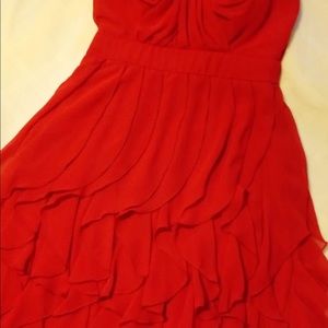 Teen dress rojo